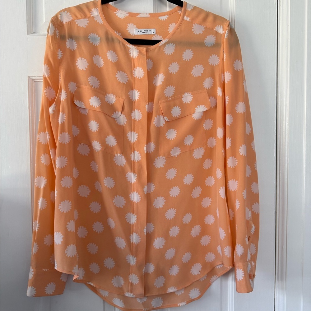 Equipment Silk Blouse
